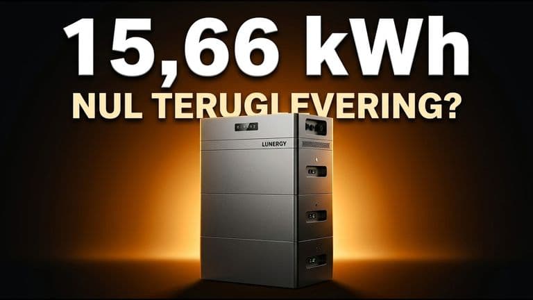 Lunergy Thuisbatterij Review: Hub 2400 AC Getest