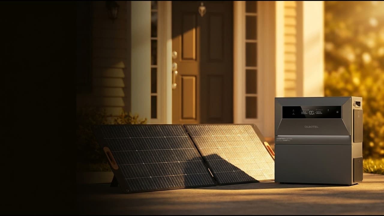 Oukitel EP2500 review: thuisbatterij met zonnepanelen getest