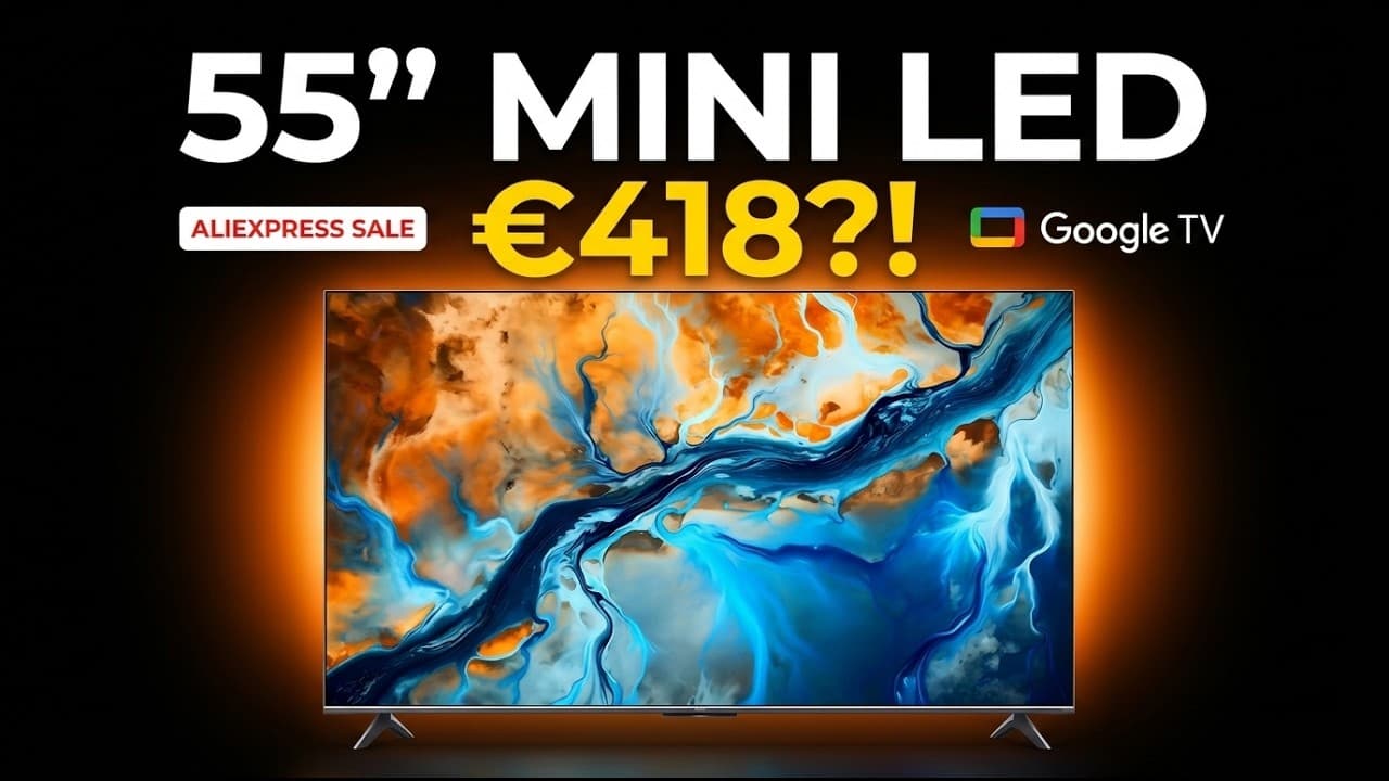 Xiaomi TV S Mini LED 55 review: bizar veel scherm voor €417